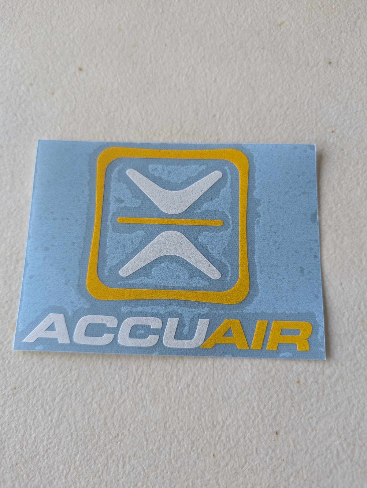 Accuair Sticker