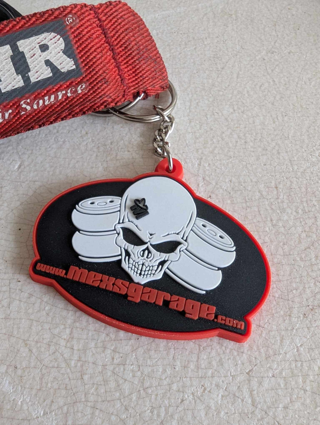 Mex's Garage Key Chain
