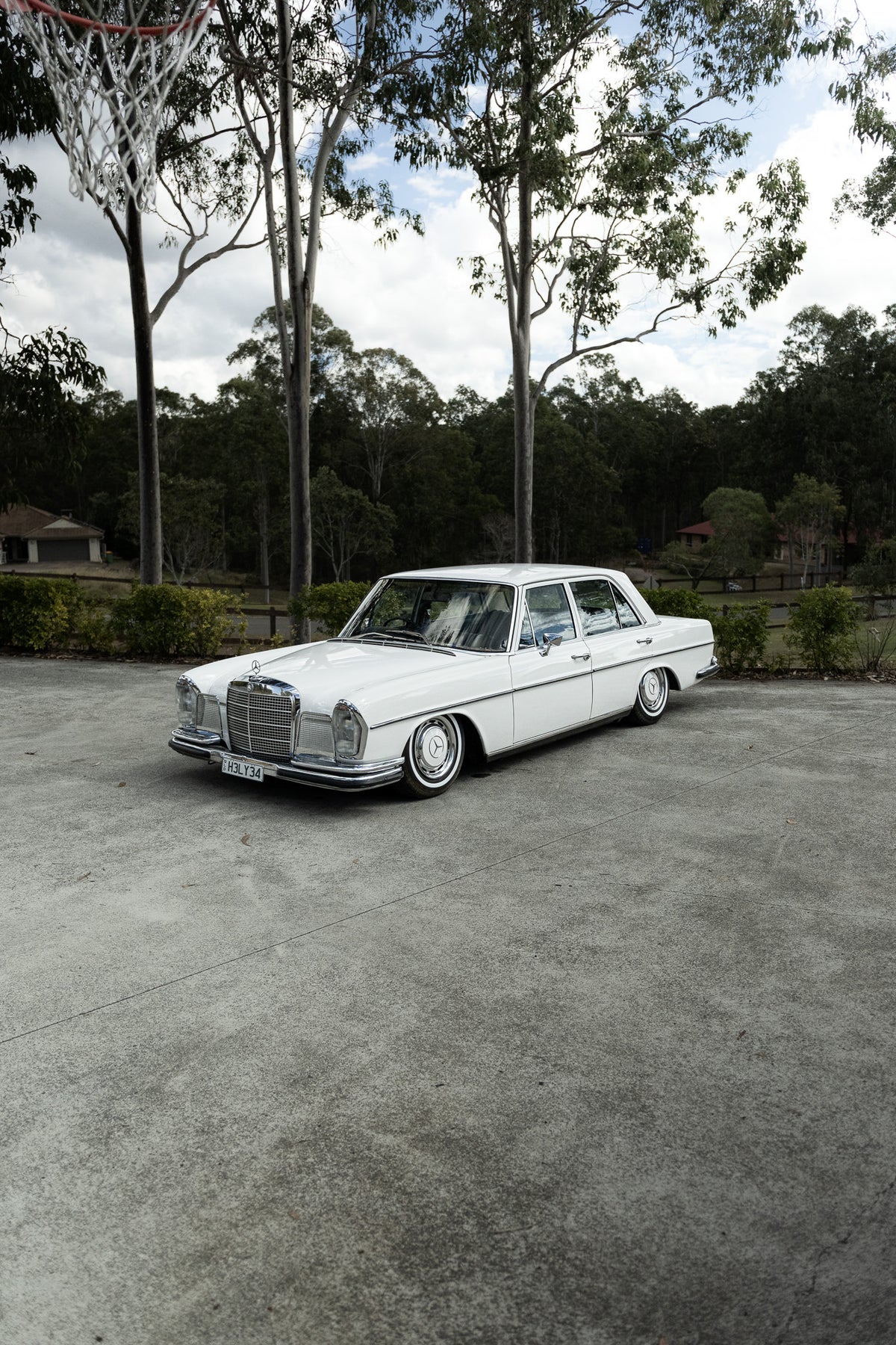 Fabrication done on Mercedes in Australia