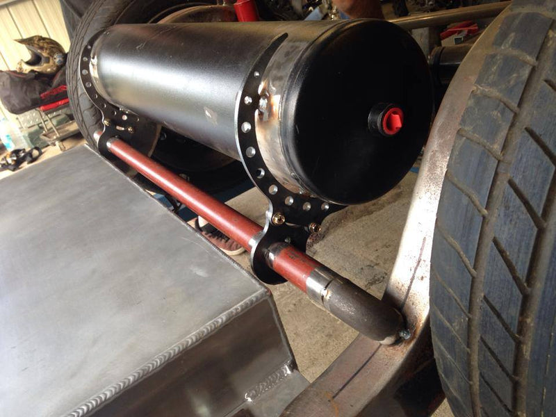 Air tank mounts