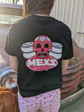 Kids Sugar Skull Design T Shirt