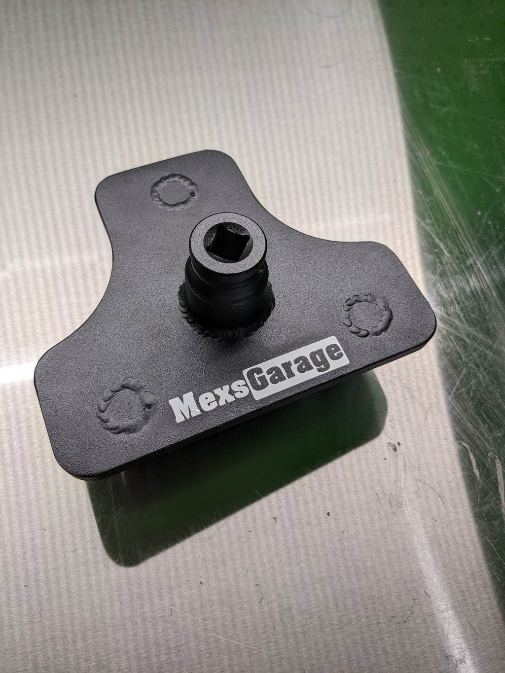 3 Prong Wire Wheel Knock Off Tool