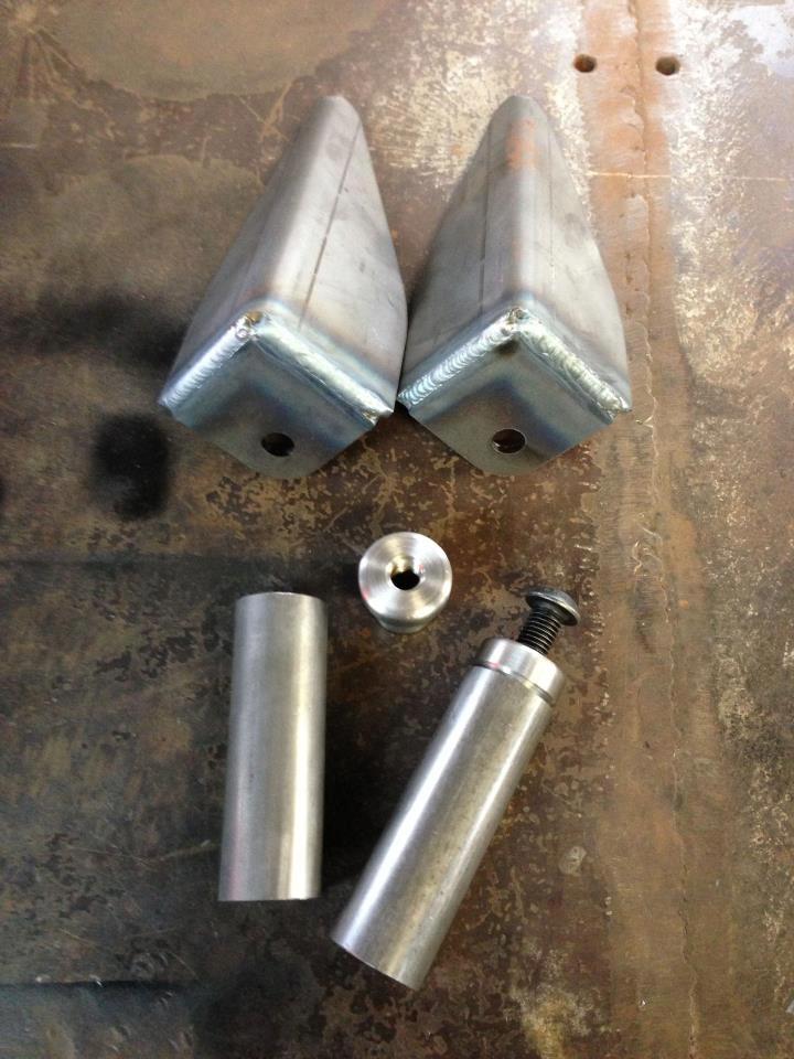 Front shock mount kit