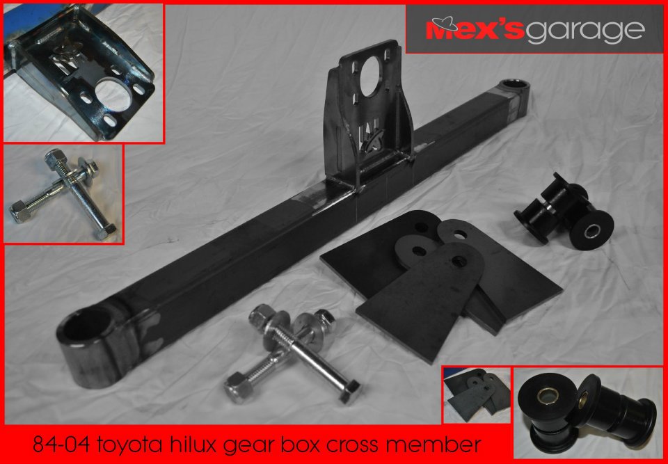 2005-2010 Toyota gear box cross member kit