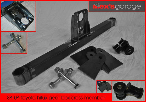 Toyota gear box cross member kit