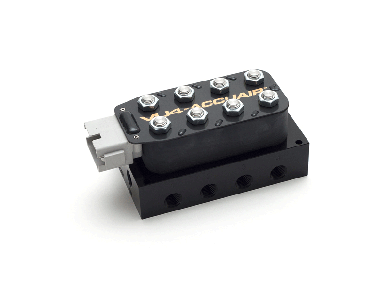 Accuair VU4 NPT 4 Corner Solenoid Valve Unit